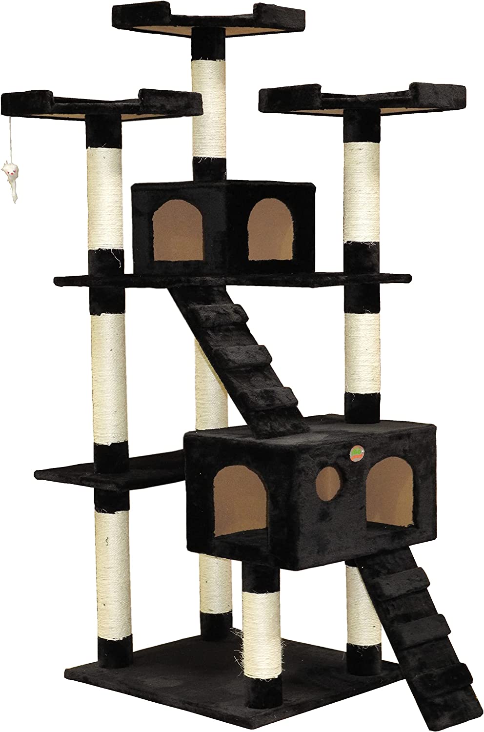 72" Premium Cat Tree for Large Cats